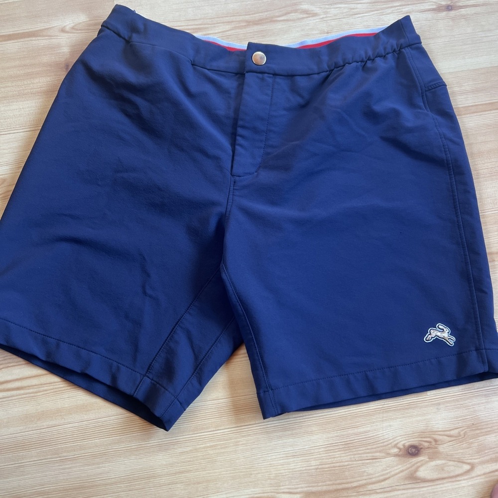Tracksmith Longfellow Eliot Stretch Fabric Shorts Large